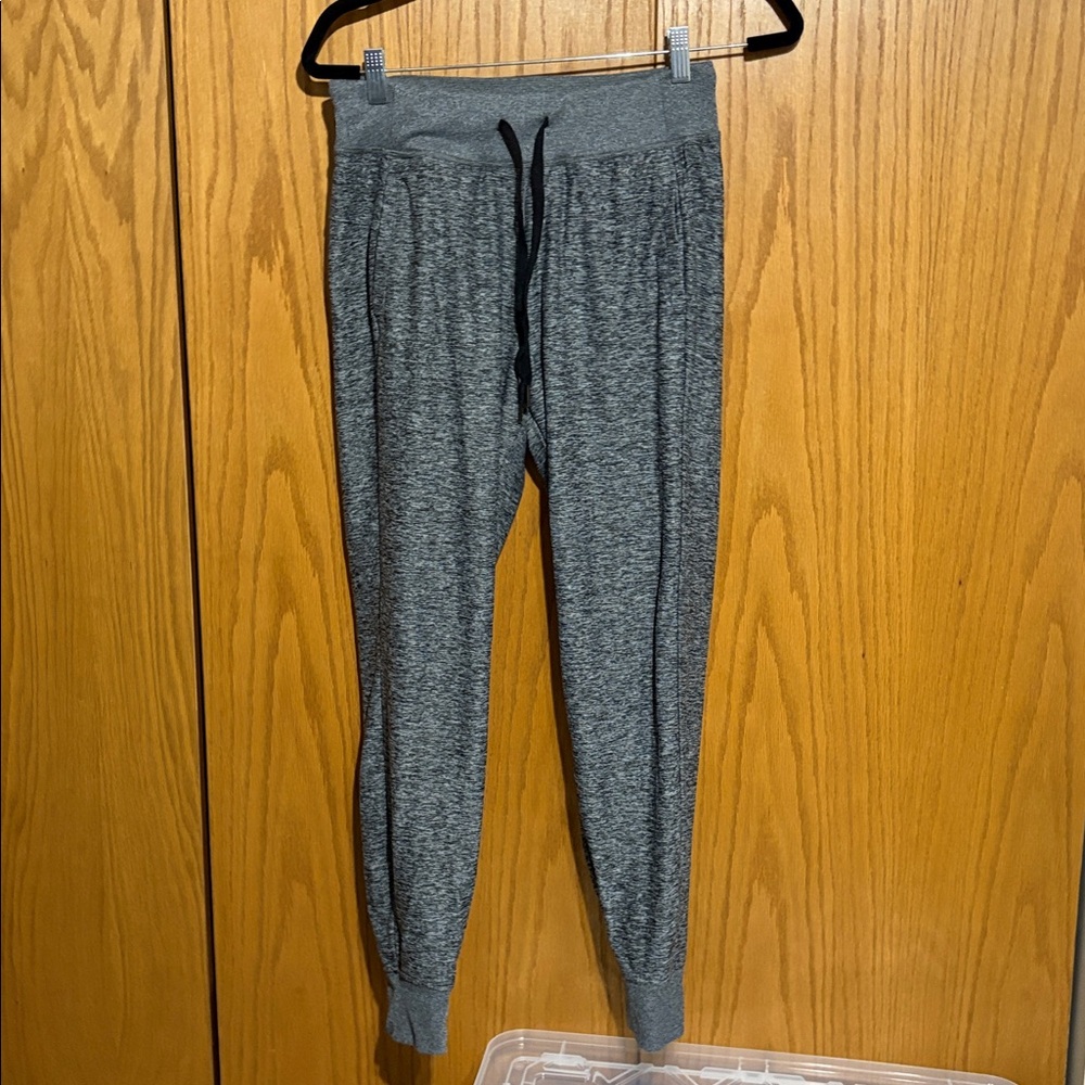 Calia women's S essential cozy collection jogger heather gray sweatpants - Picture 2 of 7